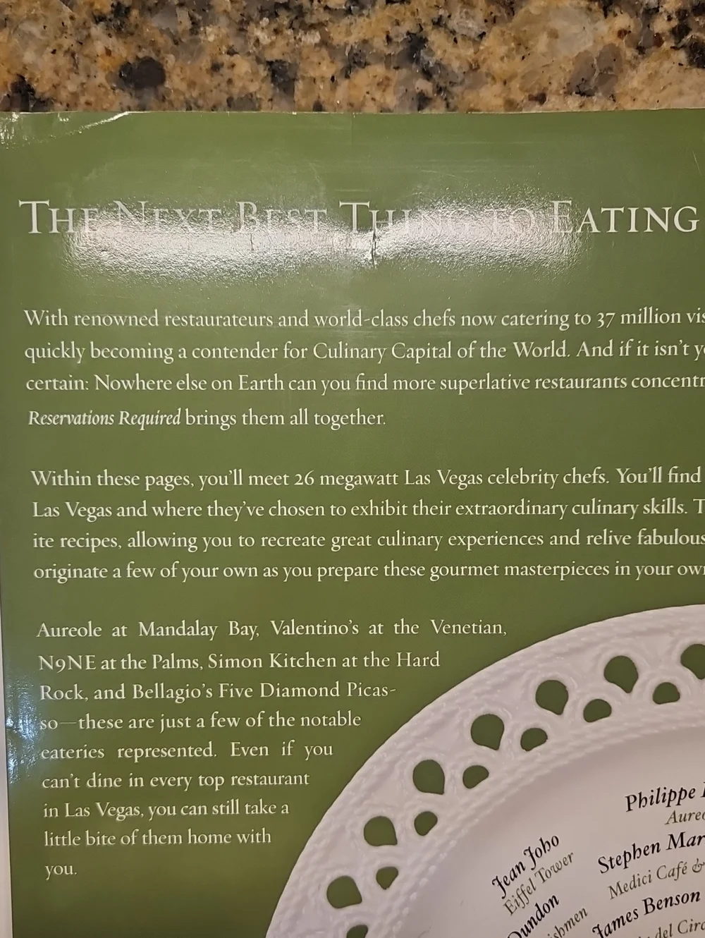 Reservations Required Culinary Secrets Of Las Vegas Celebrity Chefs 161 Pages
